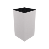 Box Plinth 600 – H1000 – White / Replene Black