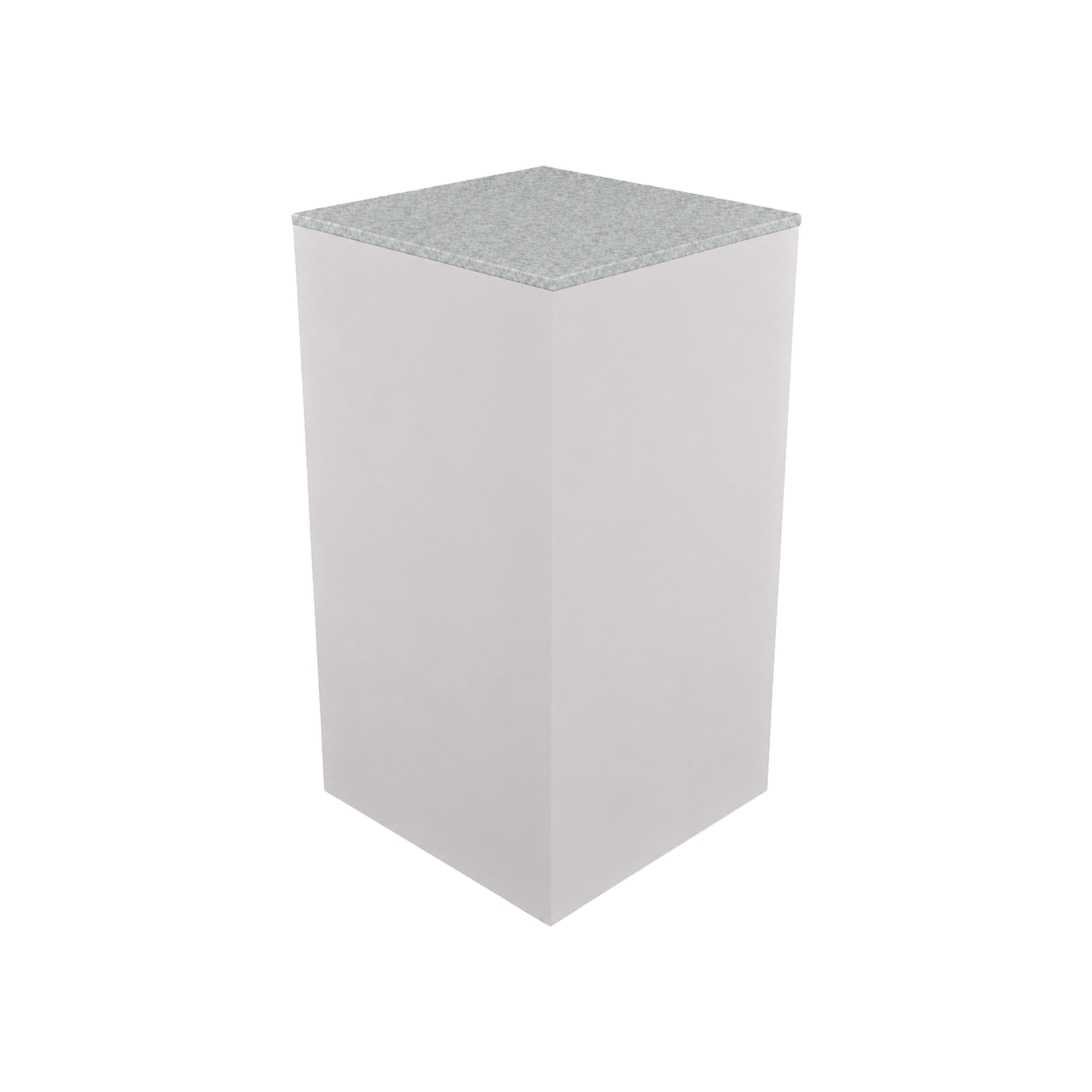 Box Plinth 600 – H1000 – White / Replene White