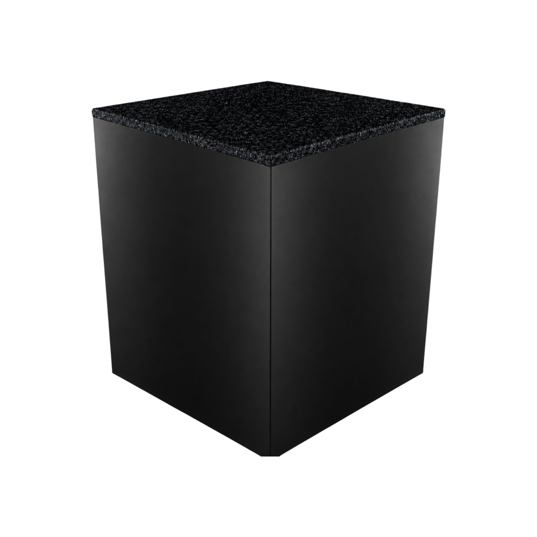 Box Plinth 600 – H750 – Black / Replene Black