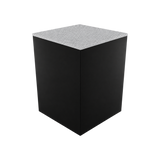 Box Plinth 600 – H750 – Black / Replene White