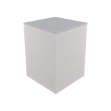 Box Plinth 600 – H750 – White / Replene White