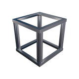 Box Plinth Frame – 400 × H750 - Green Loop Global furniture