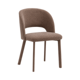 Carmen Upholstered Armchair – Chocolate