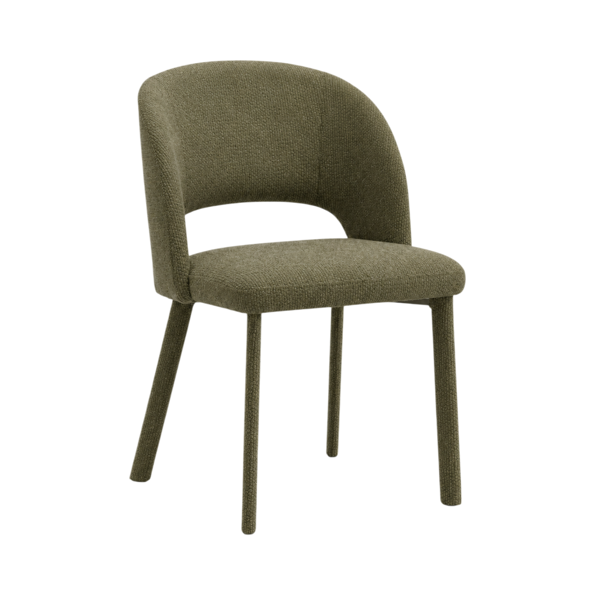 Carmen Upholstered Armchair – Olive