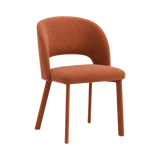 Carmen Upholstered Armchair – Terracotta