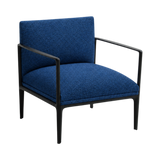 Carter Armchair (Straight Arm) – Blue