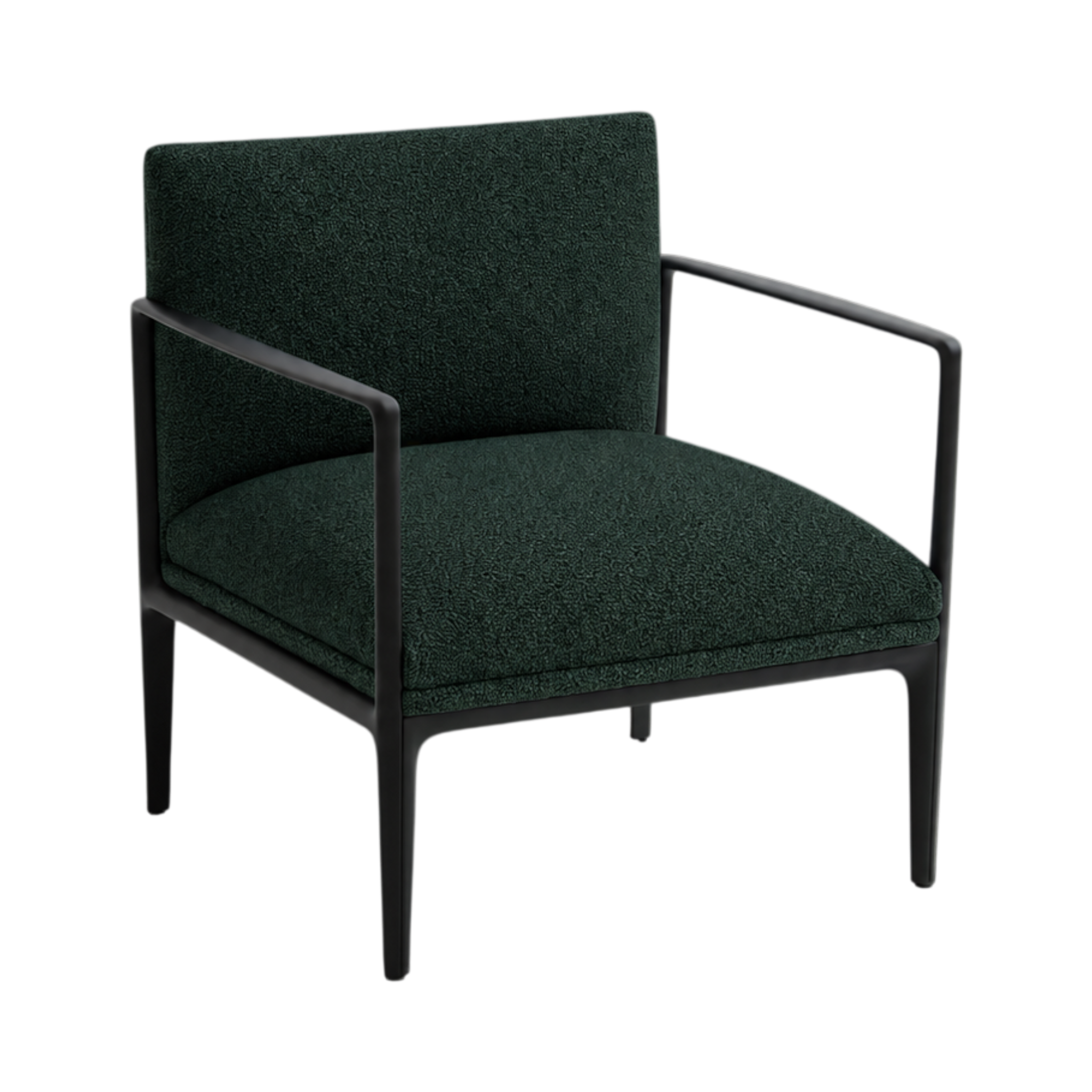 Carter Armchair (Straight Arm) – Green