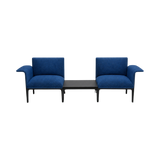 Carter Left Curved Arm – Blue