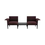 Carter Left Curved Arm – Burgundy