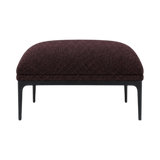 Carter Ottoman – Burgundy