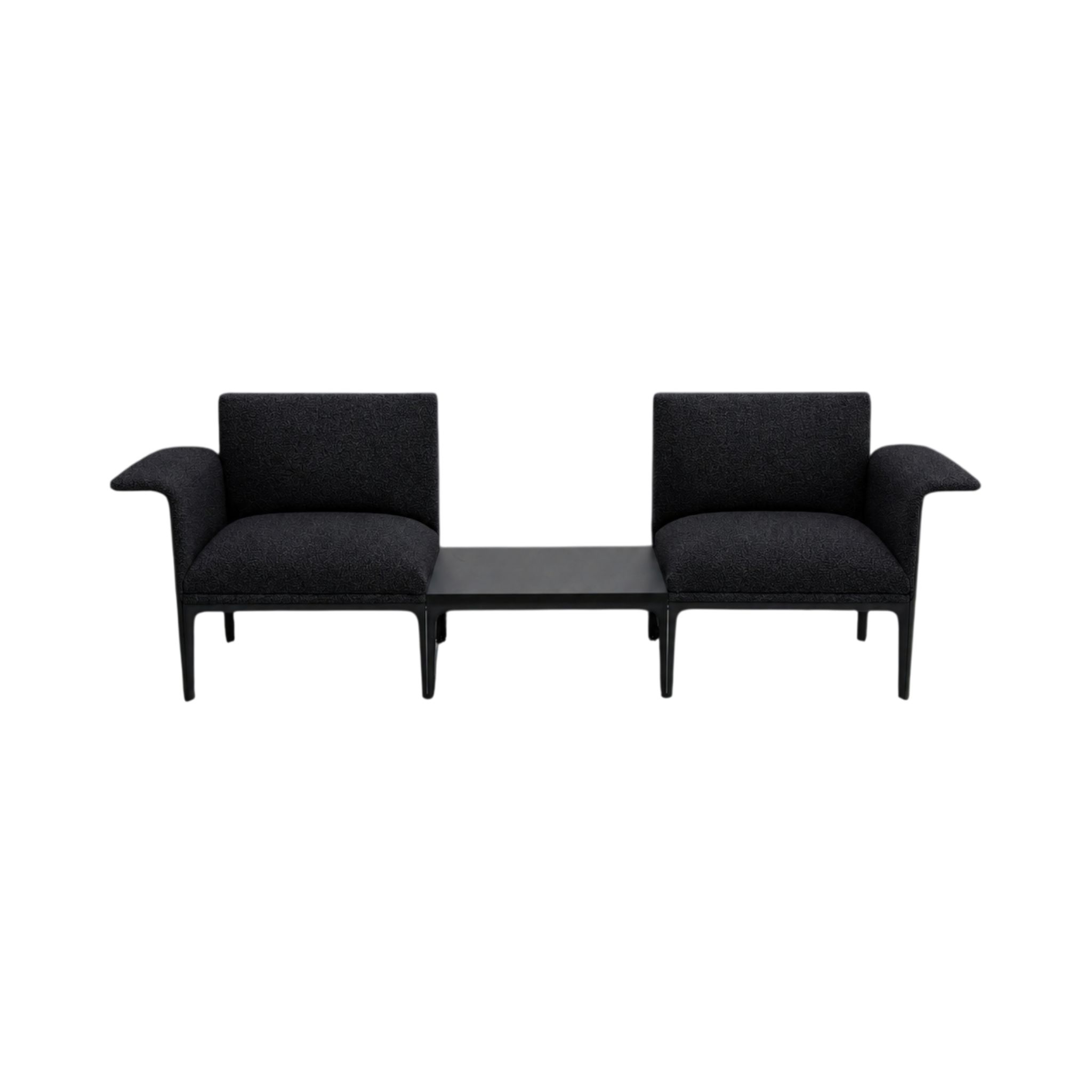 Carter Right Curved Arm – Black