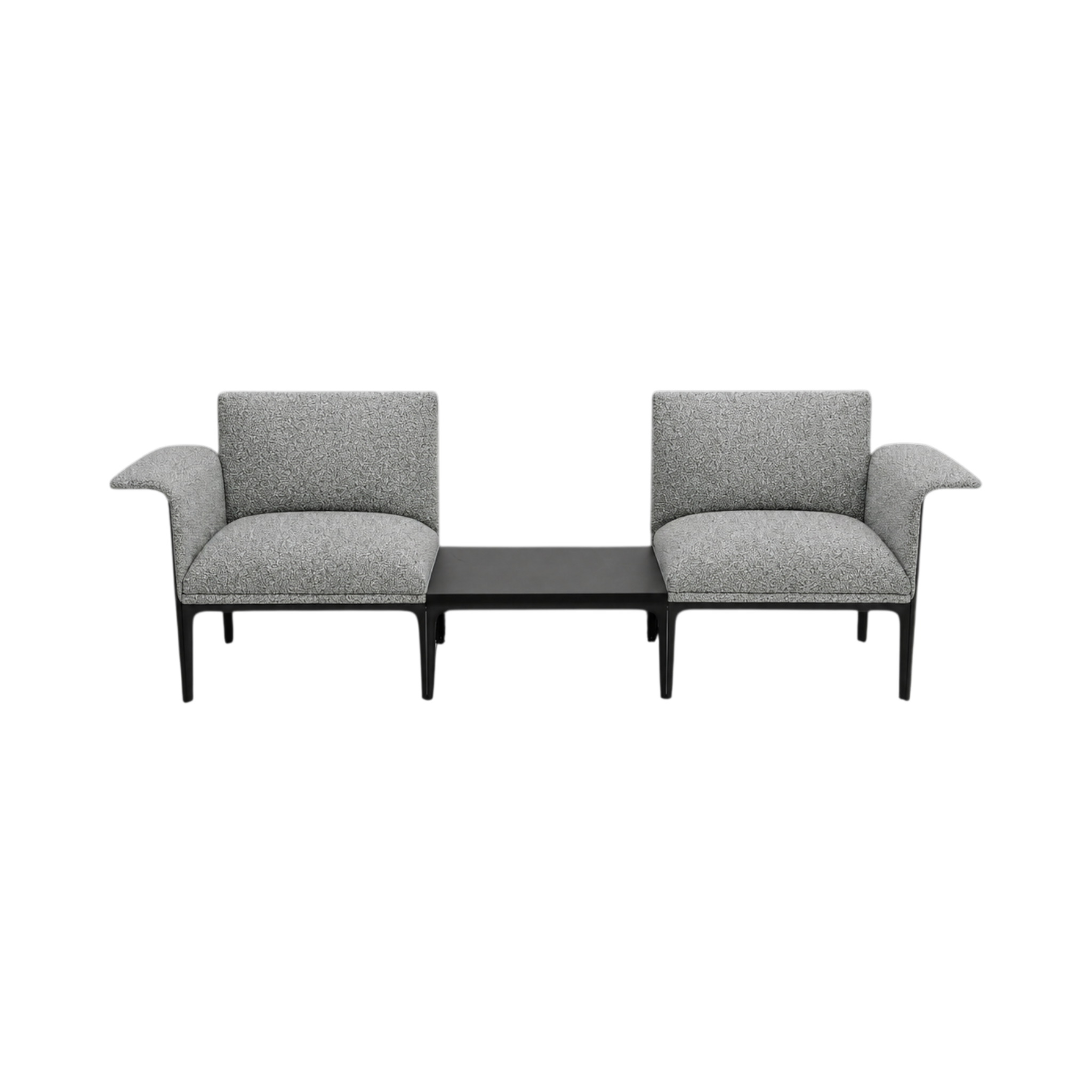 Carter Right Curved Arm – Grey