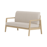 Clara Sofa – Natural Oak / Taupe