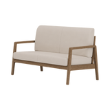 Clara Sofa – Walnut Oak / Taupe