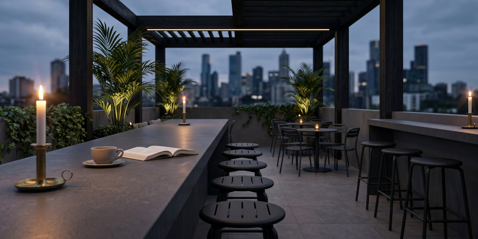 cleo bar stool black moments