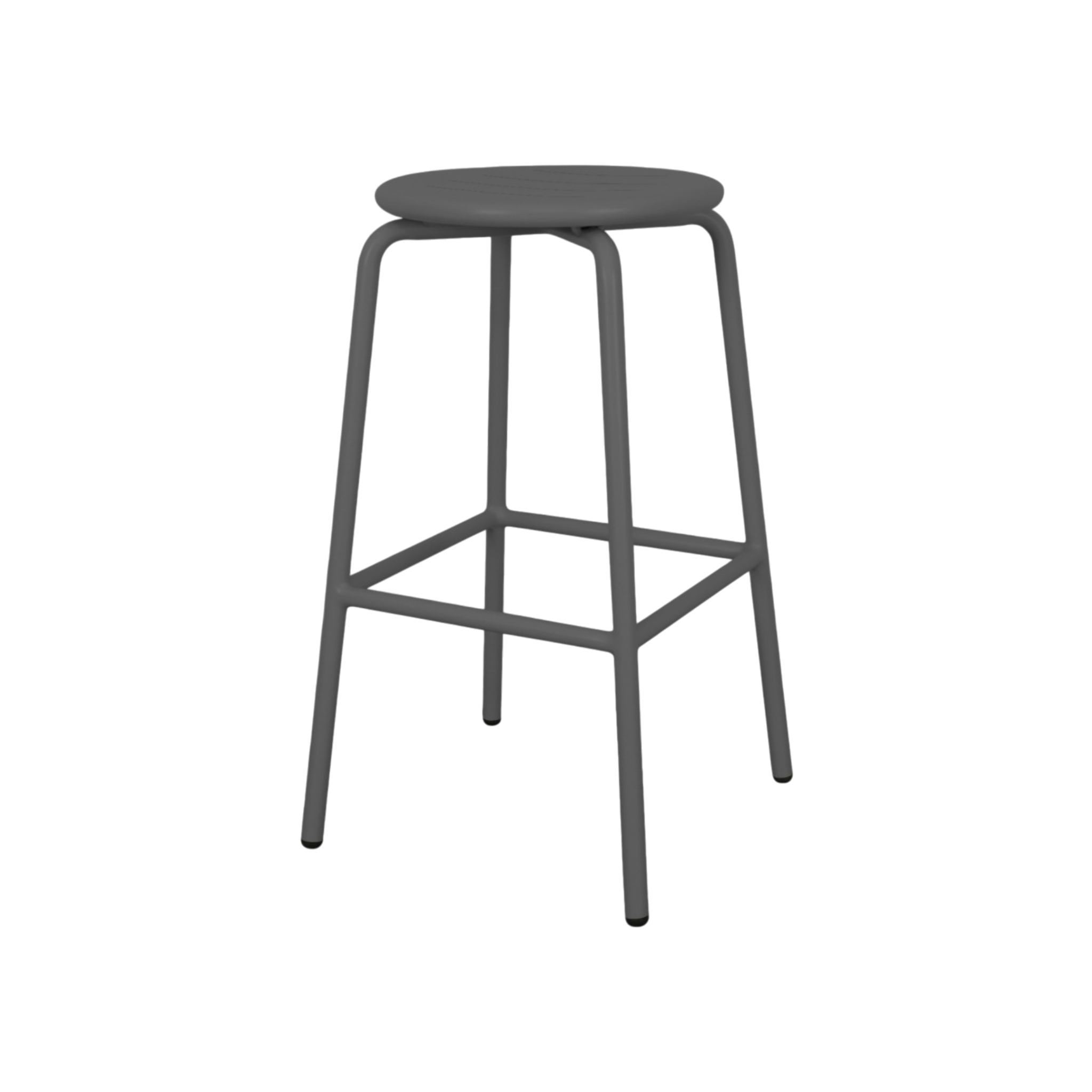 Cleo Bar Stool – Charcoal