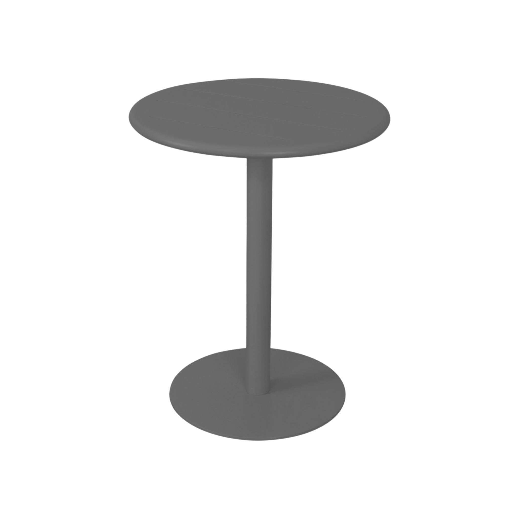 Cleo Cafe Table Round – Charcoal