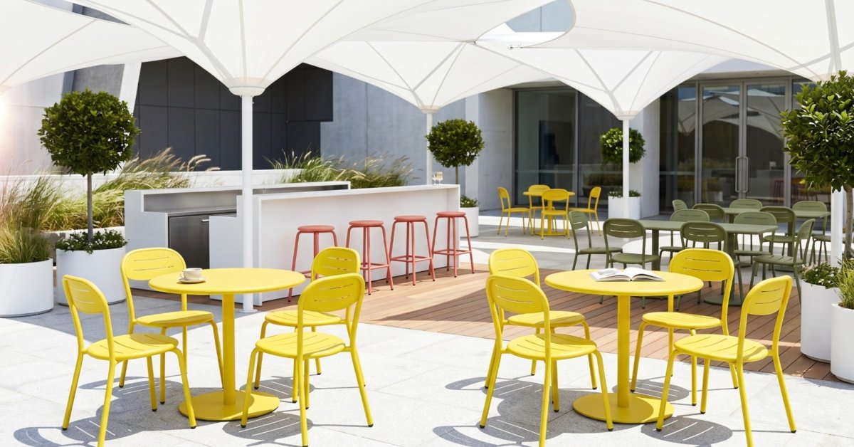 Cleo Cafe Table Round - Green Loop Global