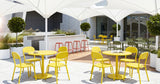Cleo Cafe Table Round in-situ scene - Green Loop Global