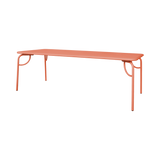 Cleo Dining Table Small – Peach