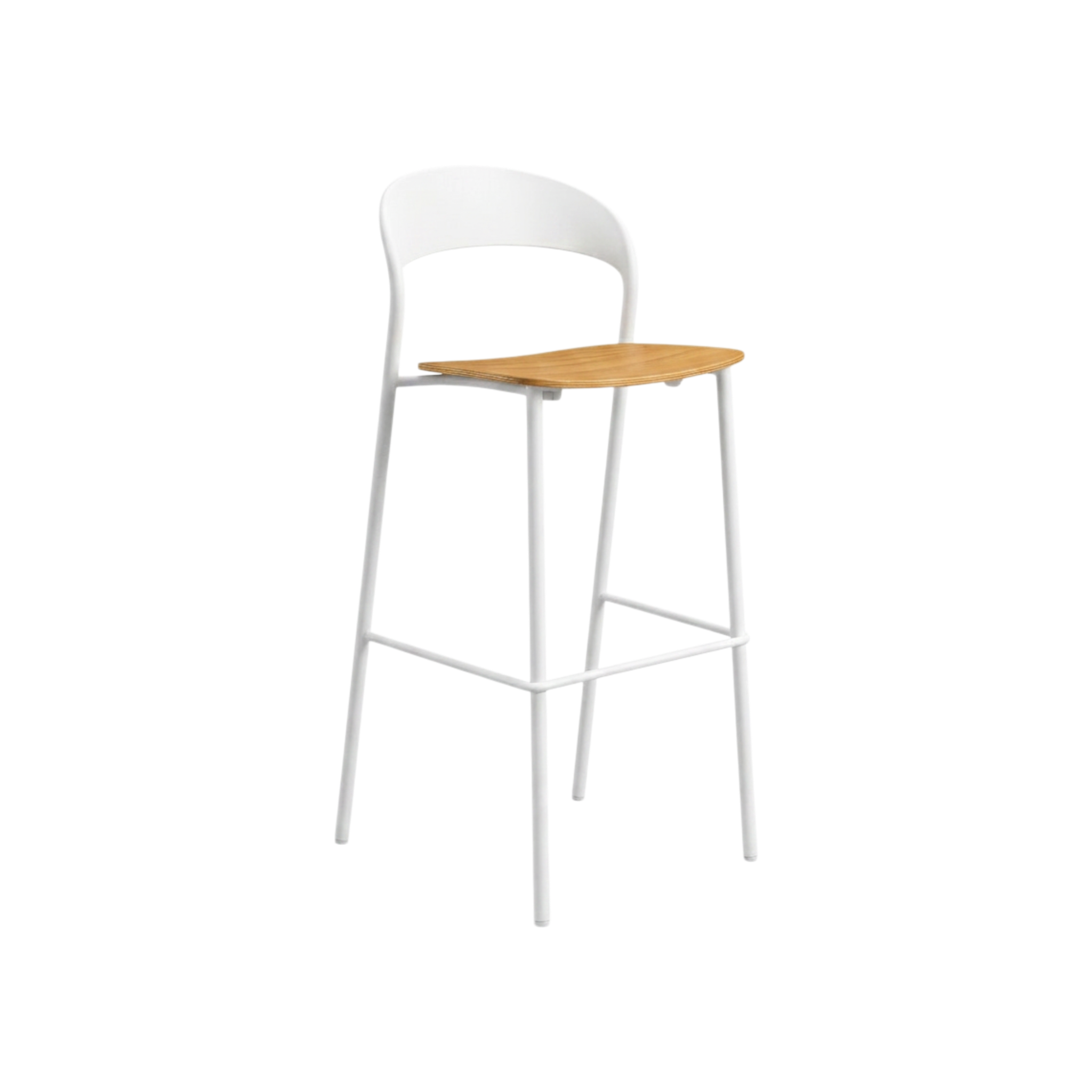 Coda Barstool – White