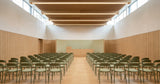 Coda Chair Upholstered in-situ scene - Green Loop Global