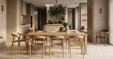 Dane Dining Chair in-situ scene - Green Loop Global
