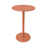 Drew Bar Table Round (Dia60) – Terracotta