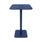 Drew Bar Table Square (60×60) – Blue