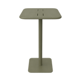 Drew Bar Table Square (60×60) – Olive