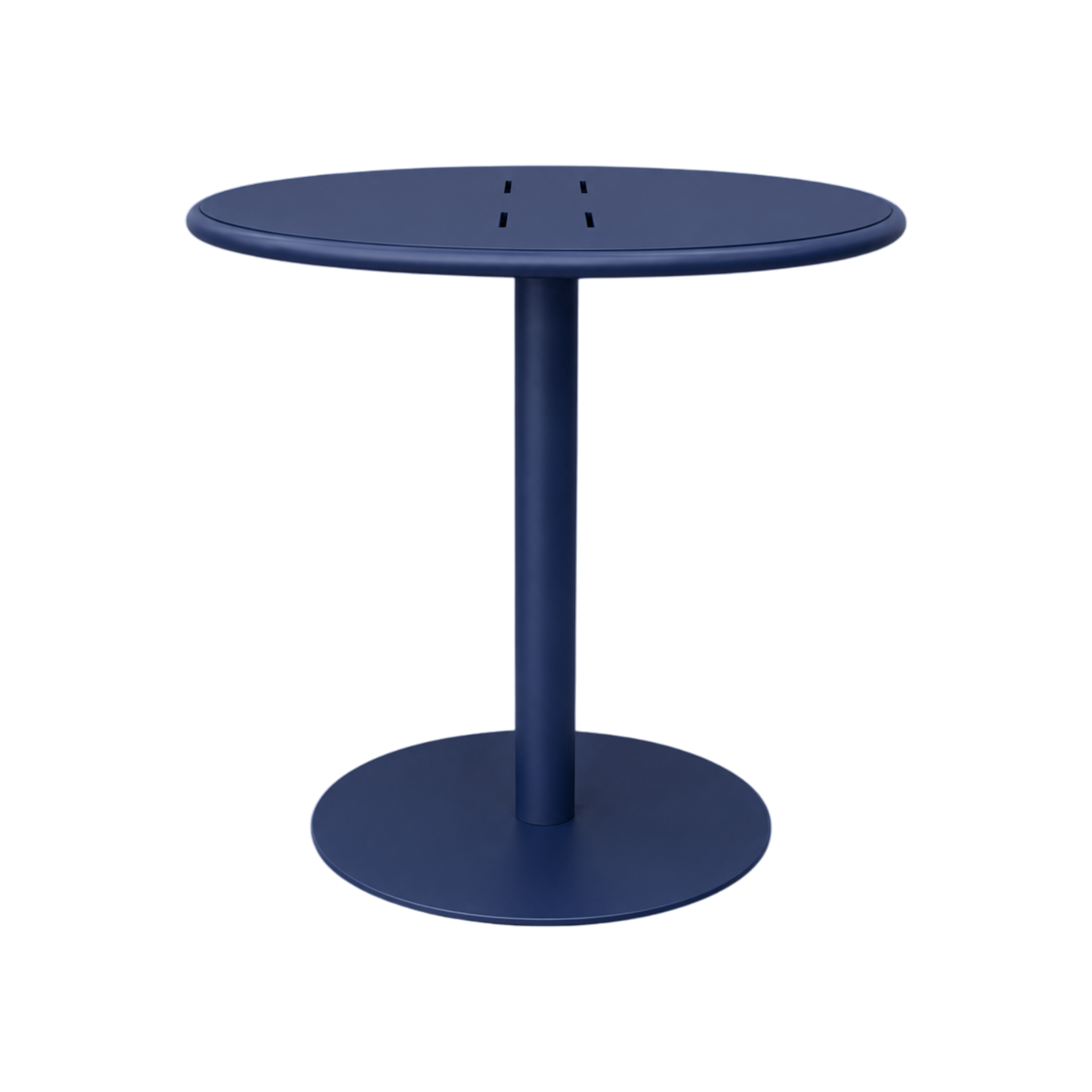 Drew Cafe Table Round (Dia70) – Blue