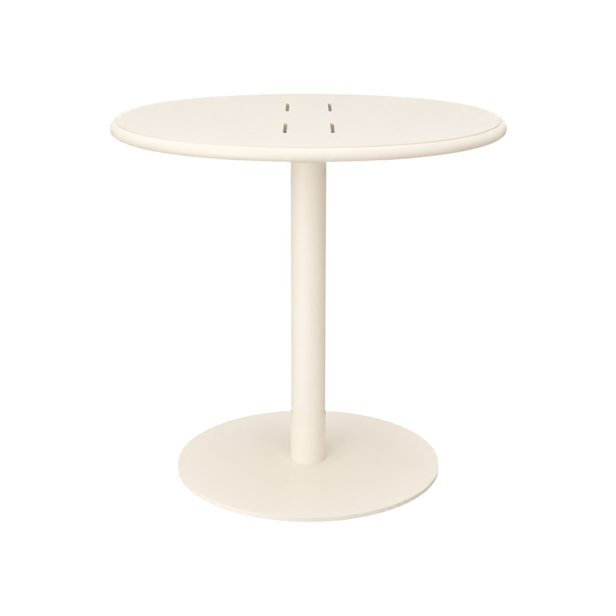 Drew Cafe Table Round (Dia70) – White