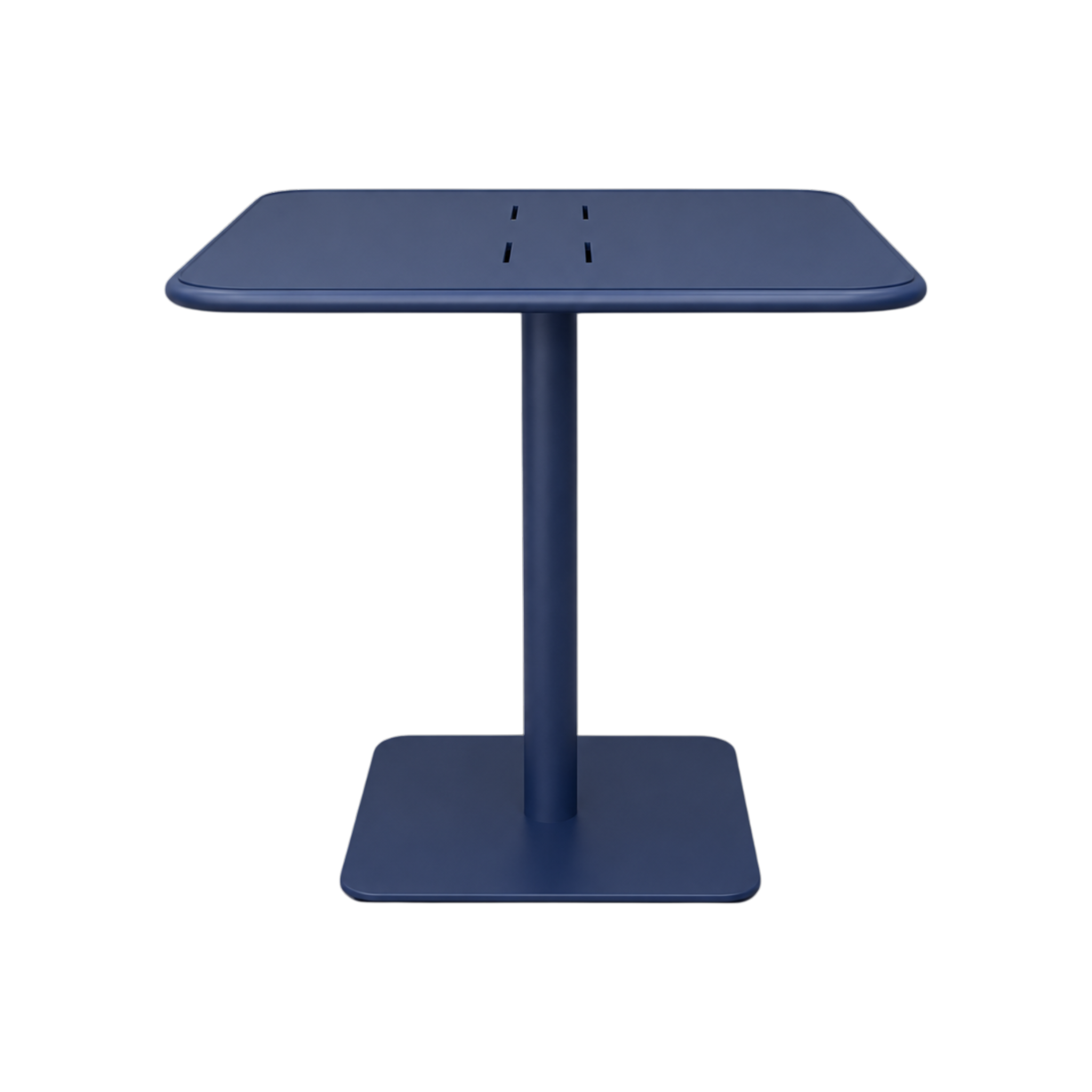 Drew Cafe Table Square (70×70) – Blue