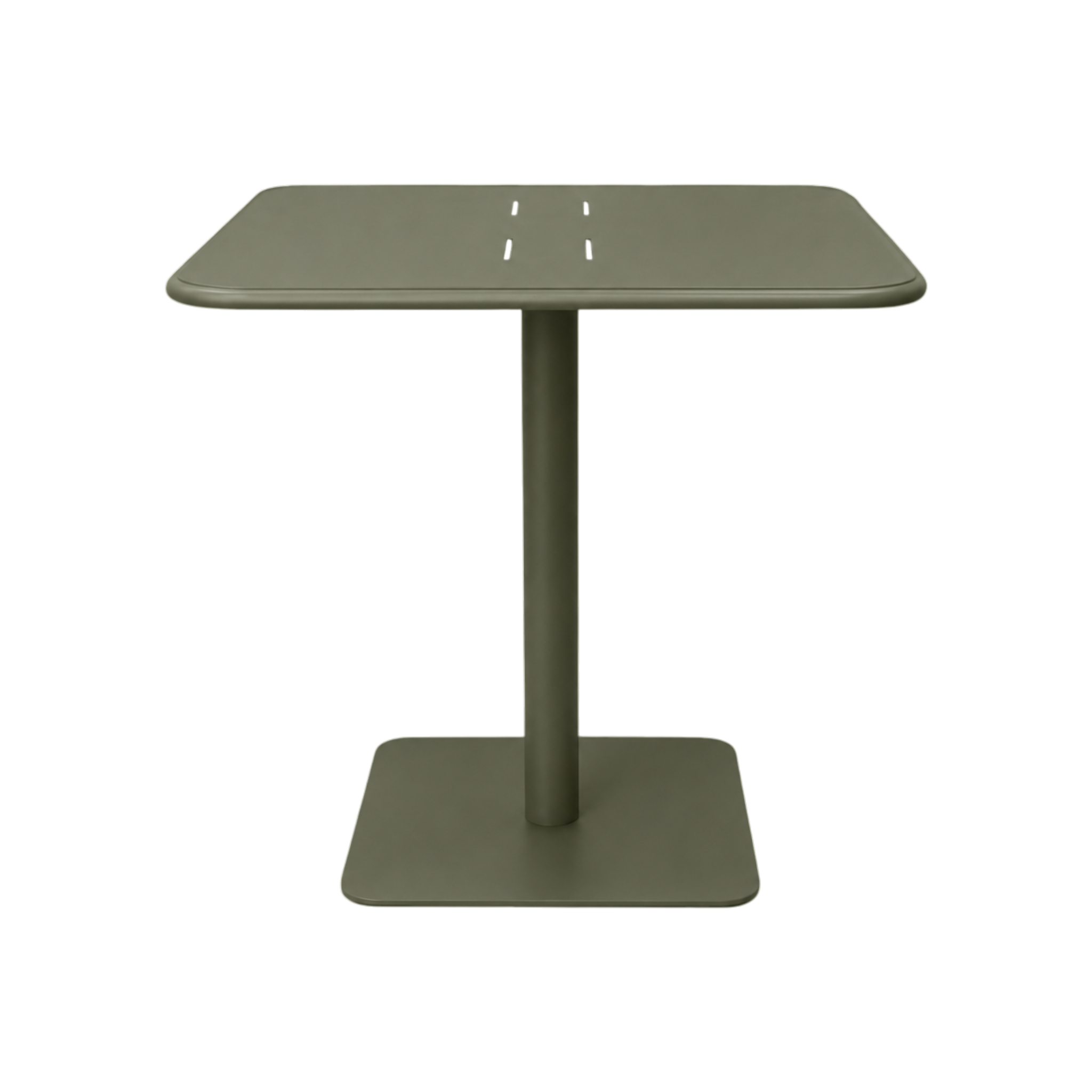 Drew Cafe Table Square (70×70) – Olive