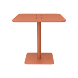 Drew Cafe Table Square (70×70) – Terracotta