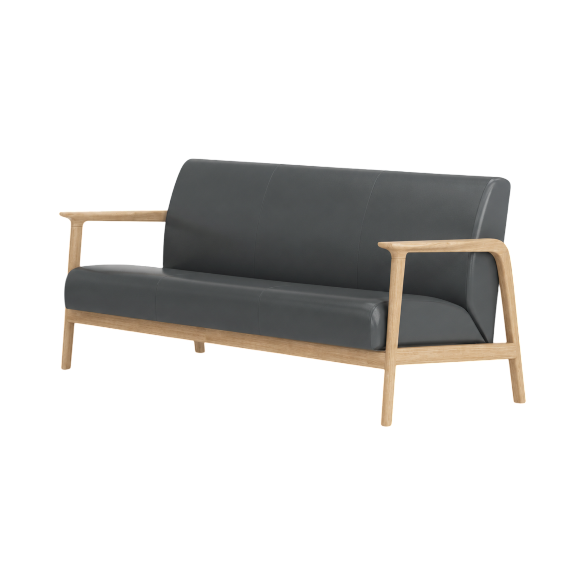 Elton Three Seater Sofa - Green Loop Global furniture