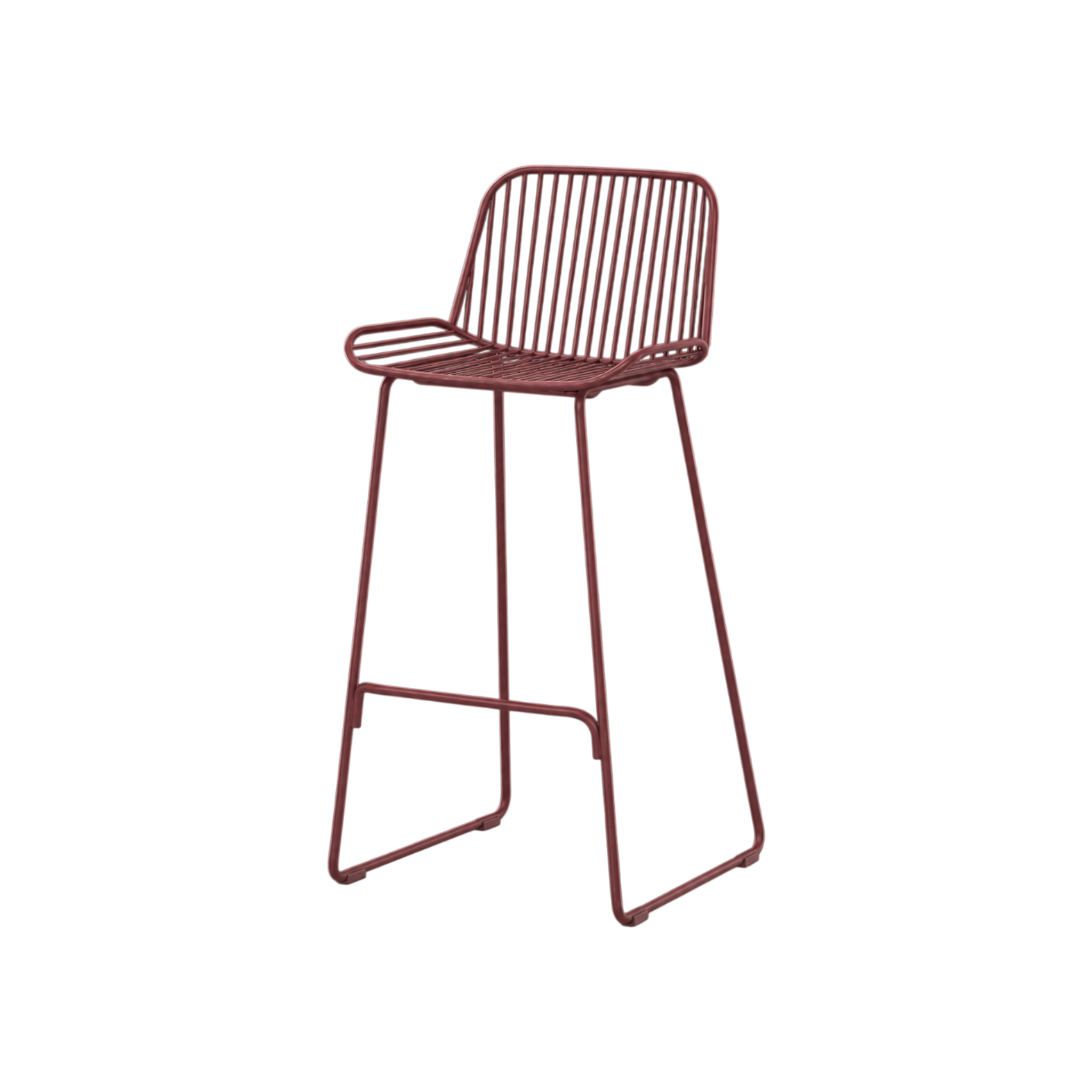 Emmerson Barstool – Burgundy