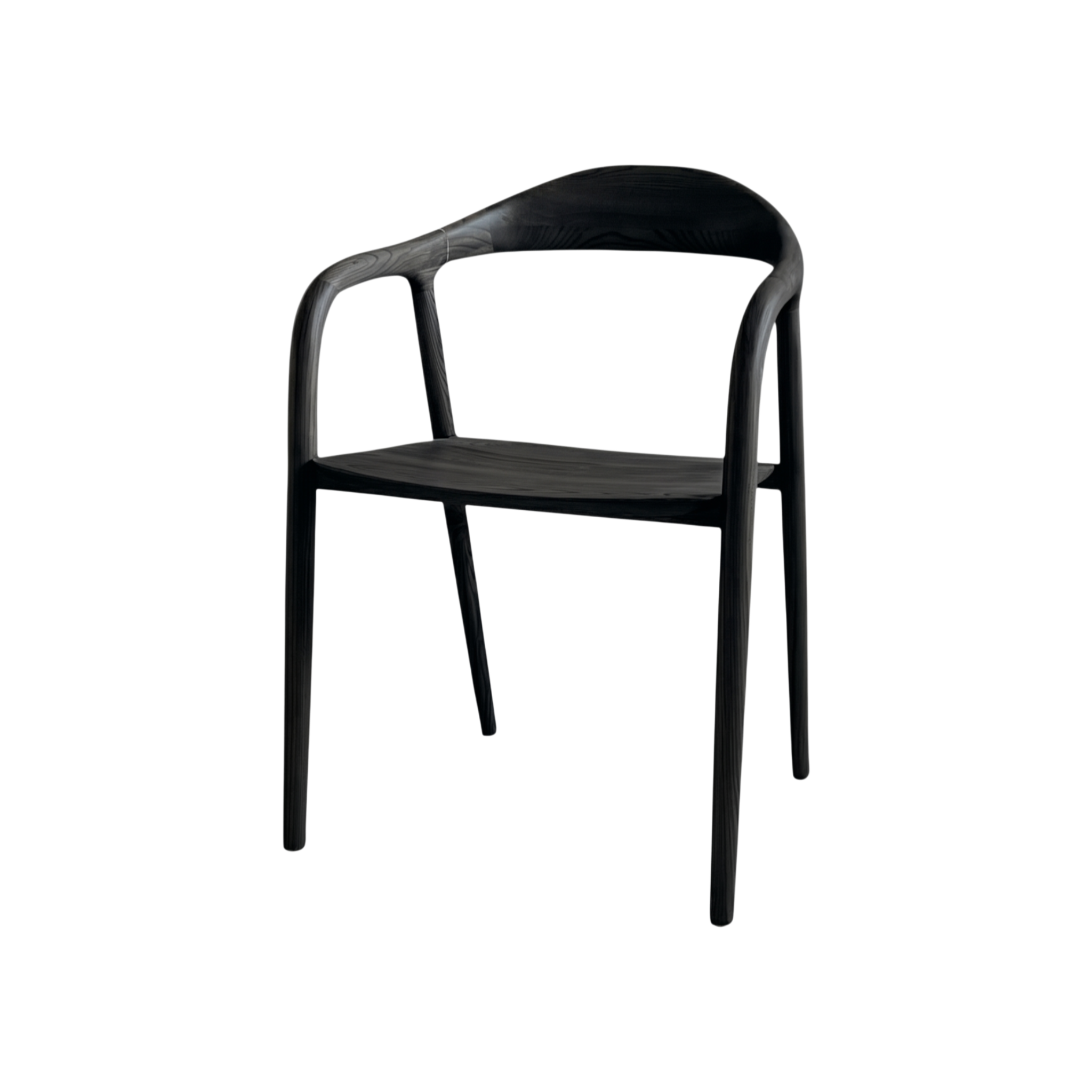 Evelyn Dining Chair – Black Oak