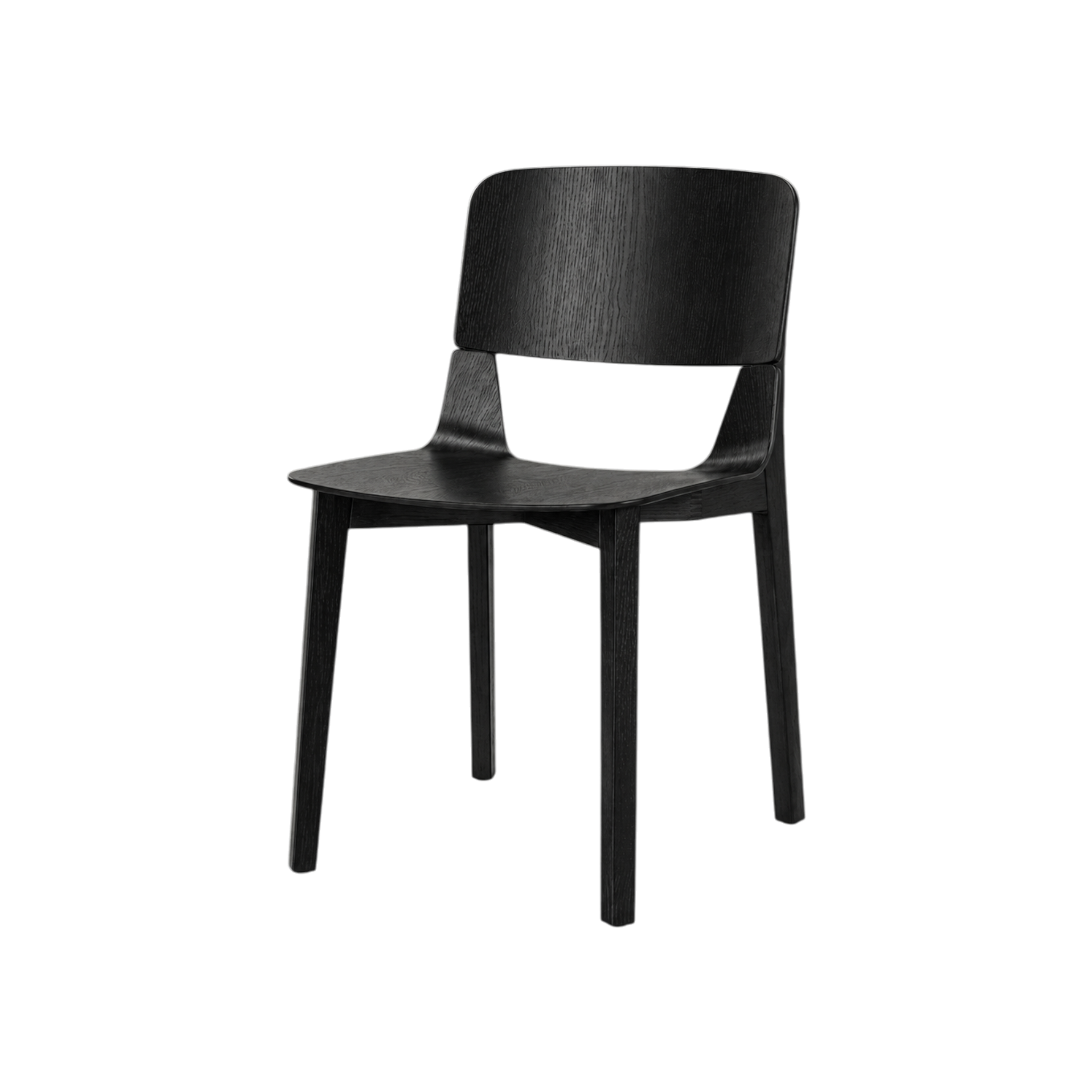 Ezra Dining Chair – Black Oak