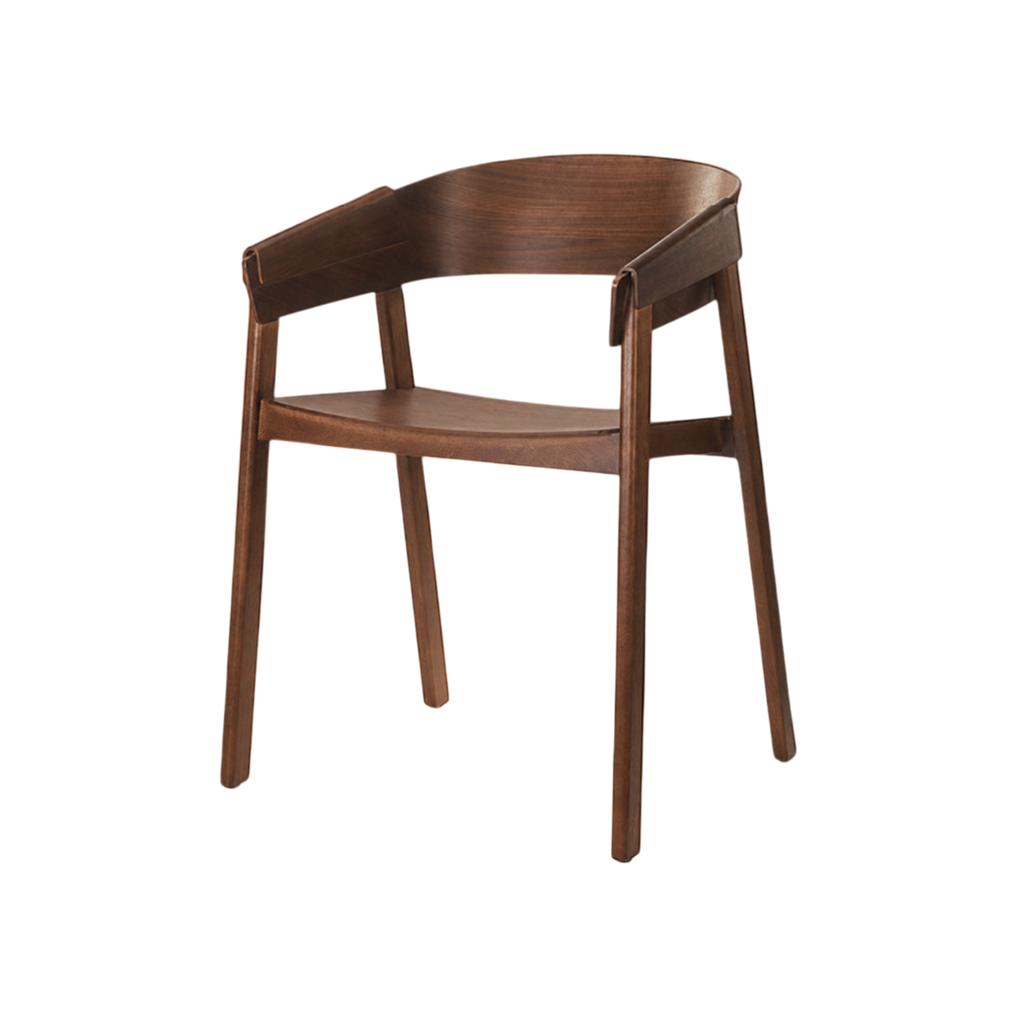 Finley Dining Chair – Walnut Oak