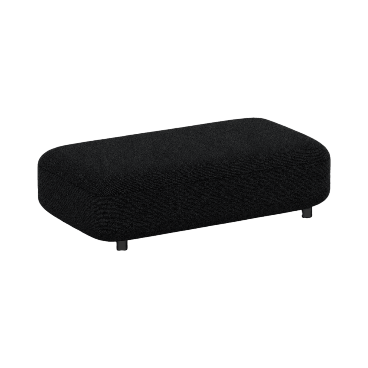 Heston Block Ottoman - Green Loop Global