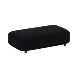 Heston Block Ottoman – Charcoal
