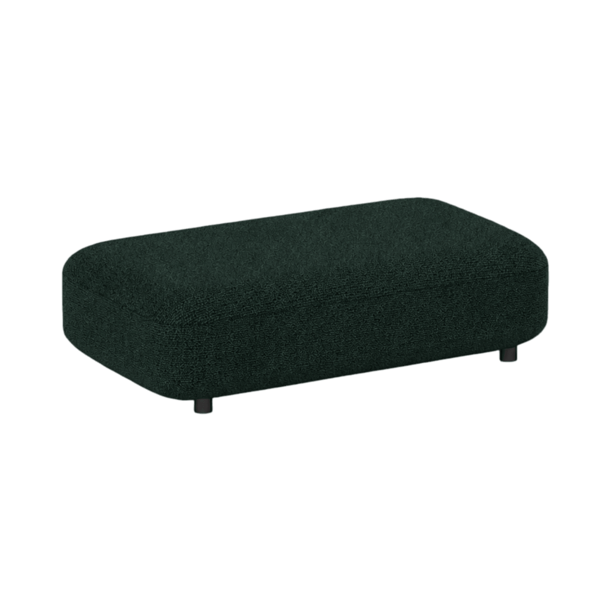 Heston Block Ottoman - Green Loop Global