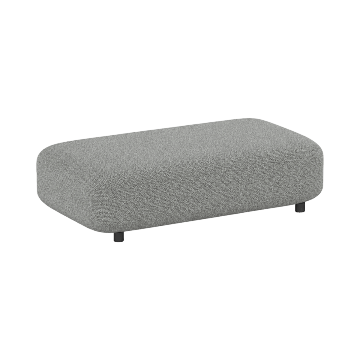 Heston Block Ottoman - Green Loop Global