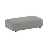 Heston Block Ottoman – Grey