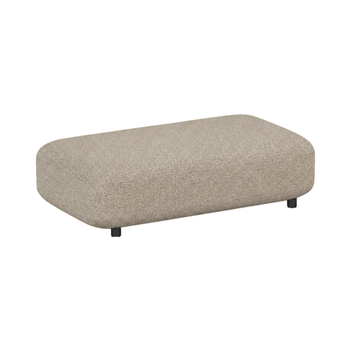 Heston Block Ottoman - Green Loop Global