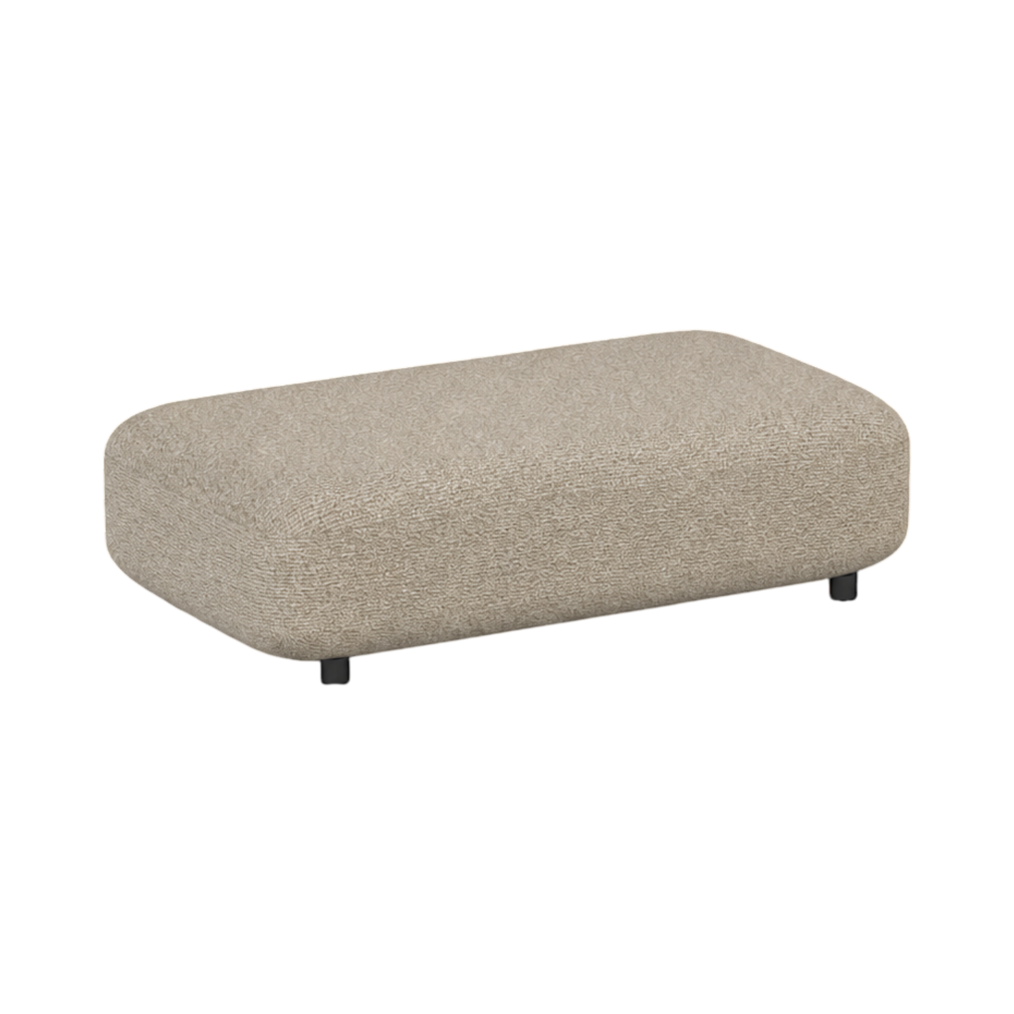 Heston Block Ottoman – Oat