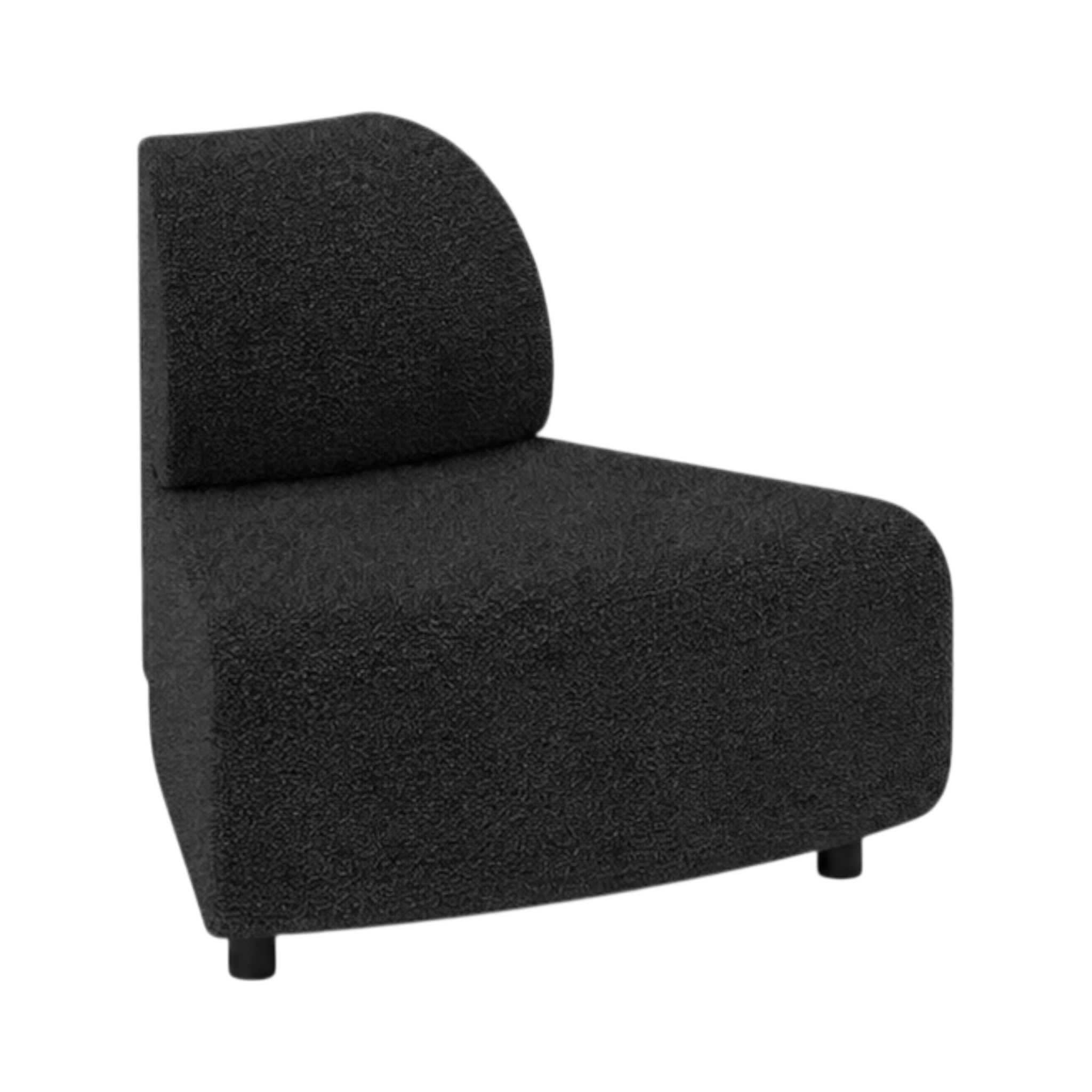 Heston Compact Module Small Back – Charcoal