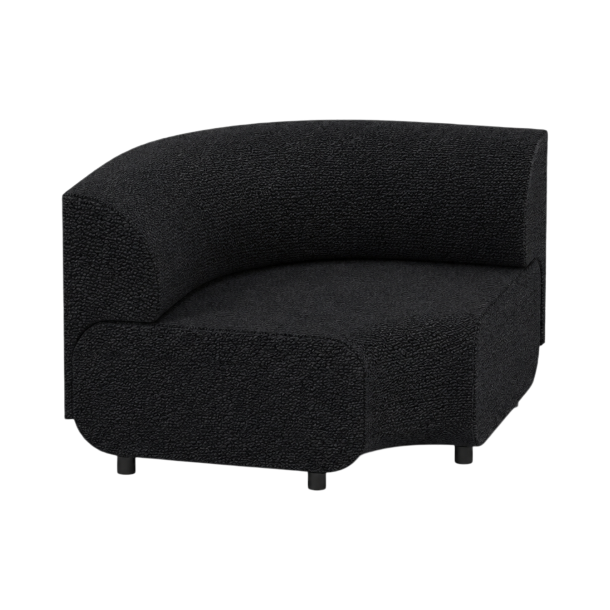 Heston Corner Module Big Back - Green Loop Global furniture