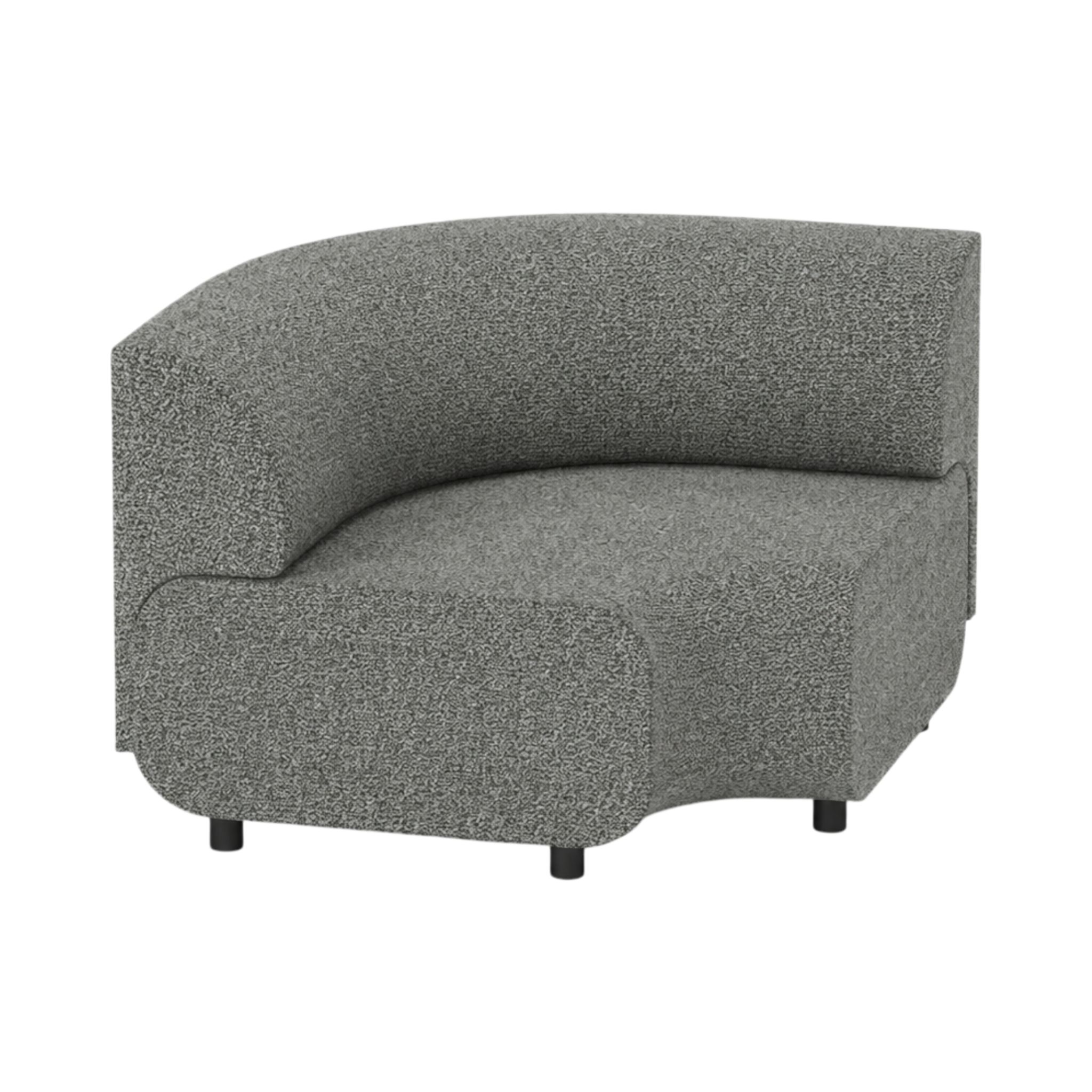 Heston Corner Module Big Back – Grey